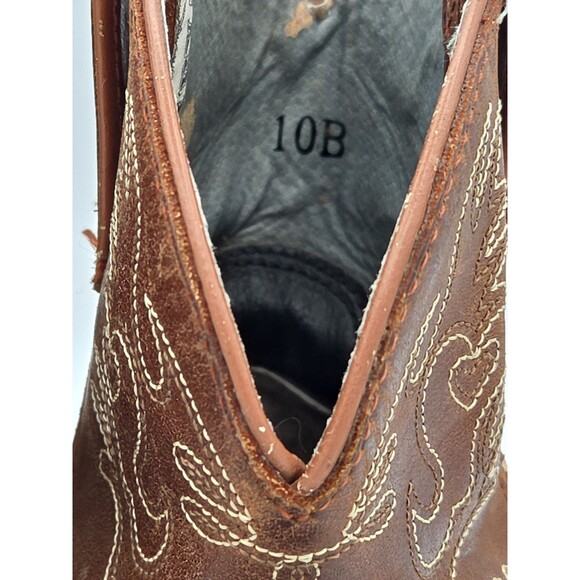 Ariat Fatbaby Sz 10 B Womens Brown Leather Western Round Toe Boots - Picture 10 of 12